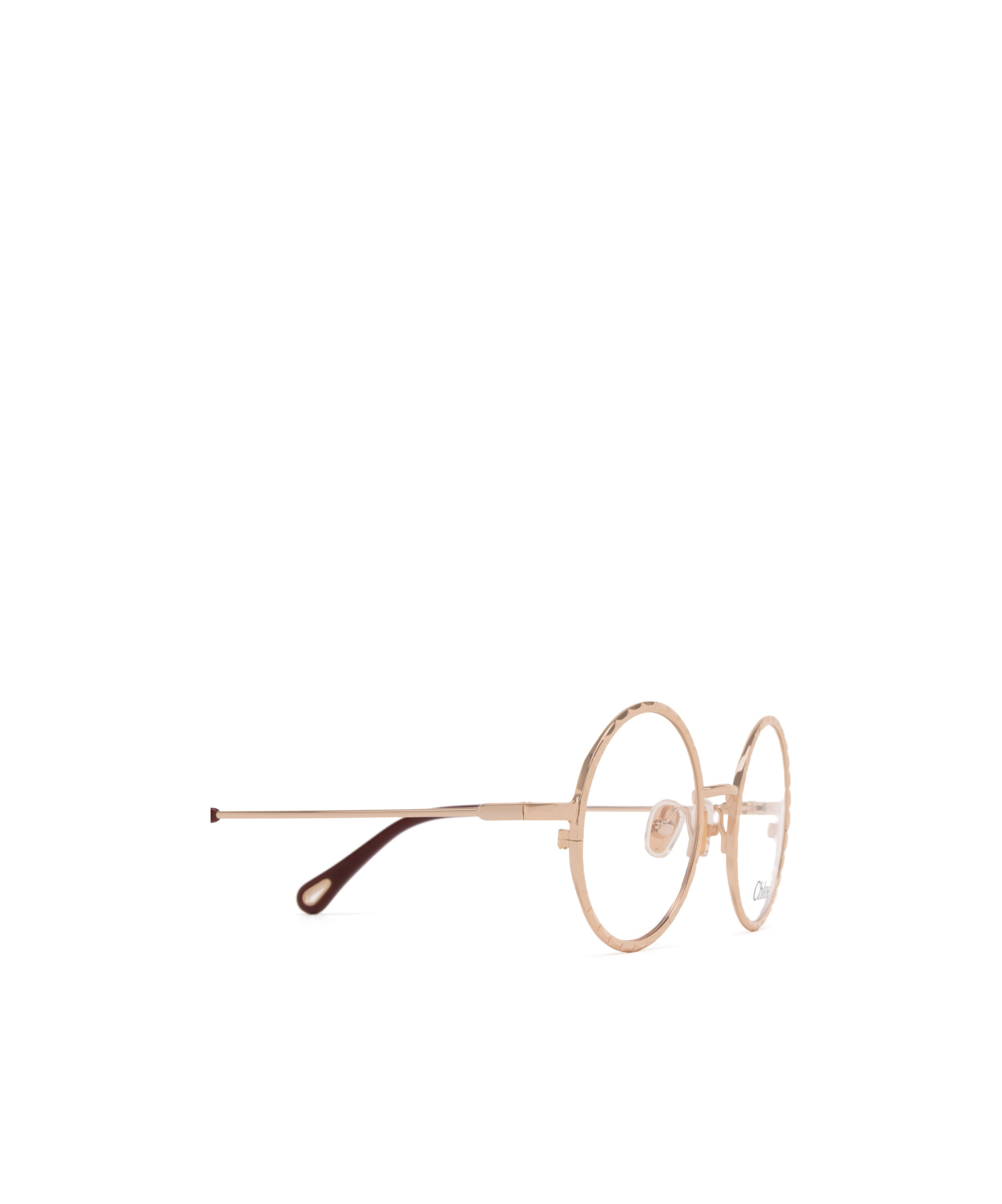 Chloé Round-frame Glasses In Nude