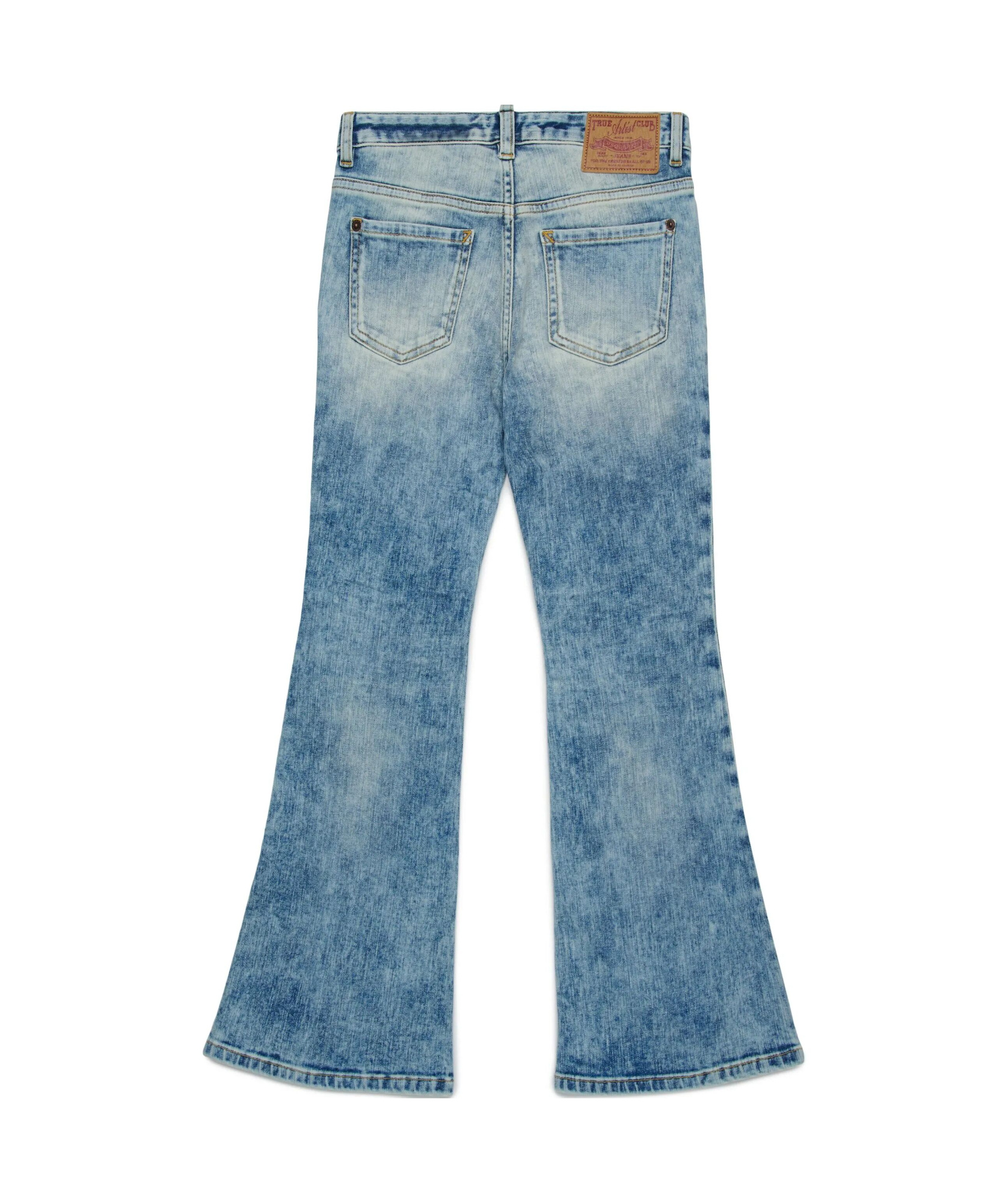 DSQUARED2 BELT-LOOP JEANS