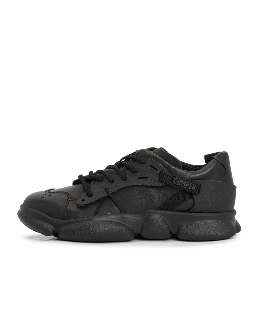 Camper Panelled Low-top Sneakers In Black