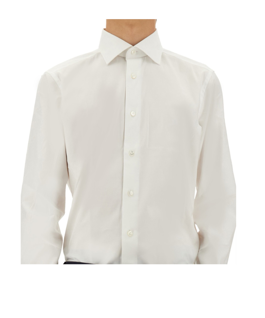 ZEGNA ZEGNA LONG SLEEVED REGULAR FIT SHIRT