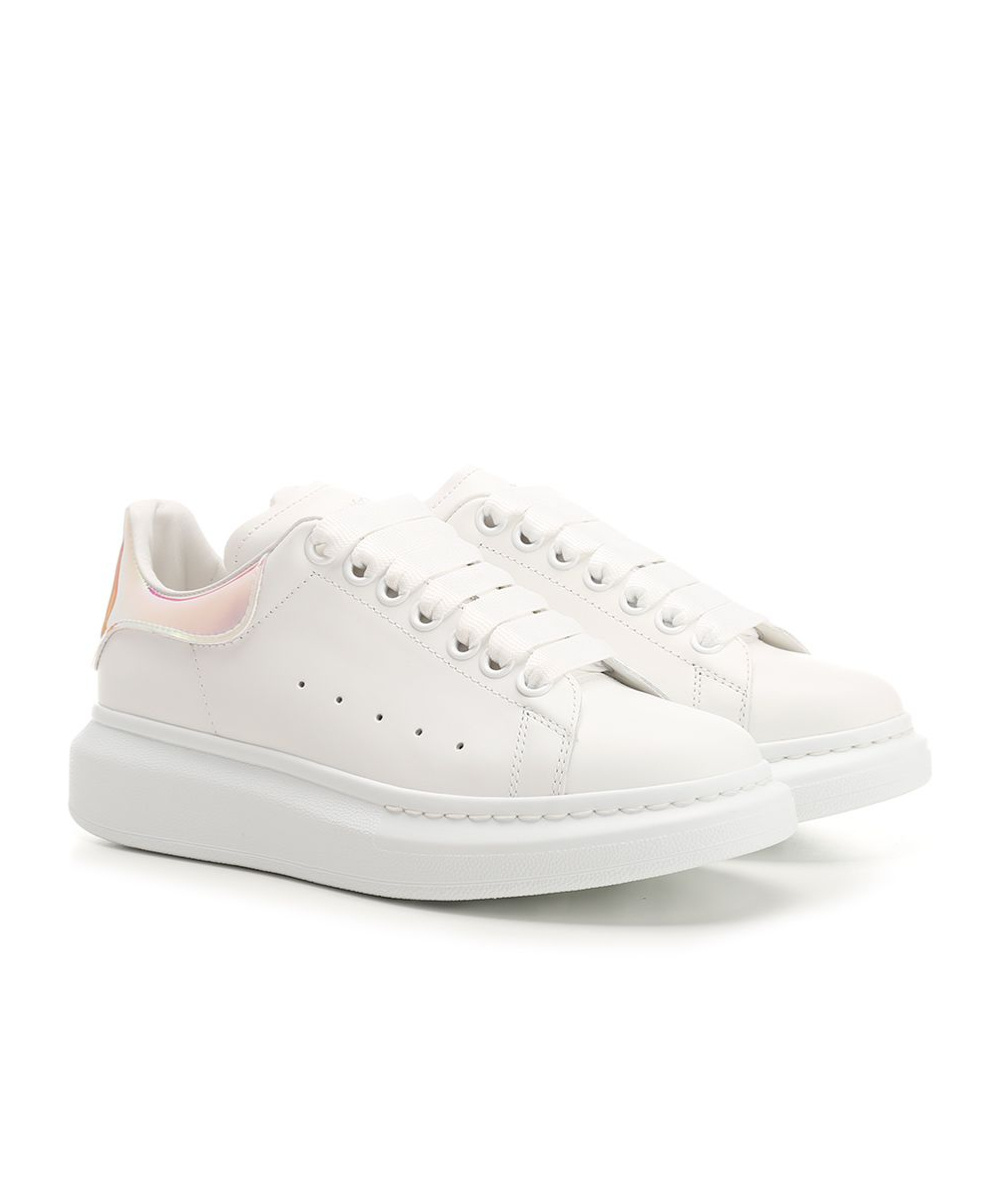 Alexander Mcqueen Large Profile Sneakers In White