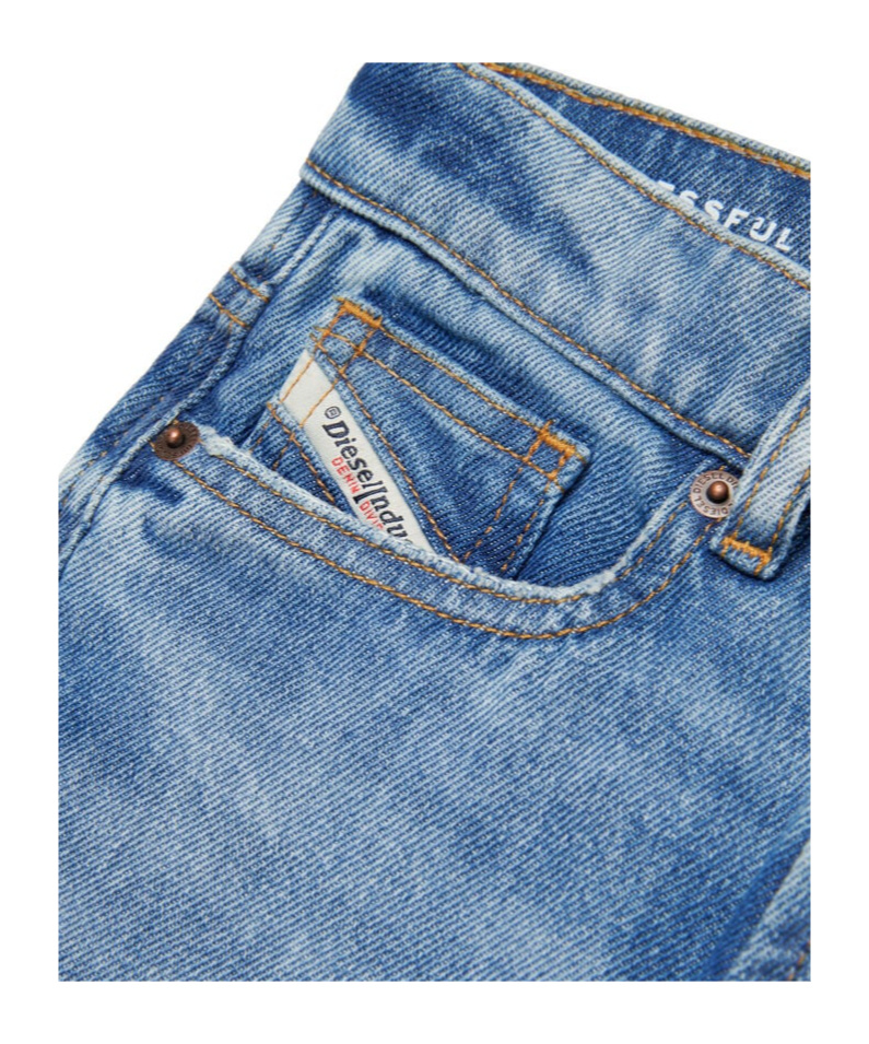 Diesel Belt-loop Jeans In Blue