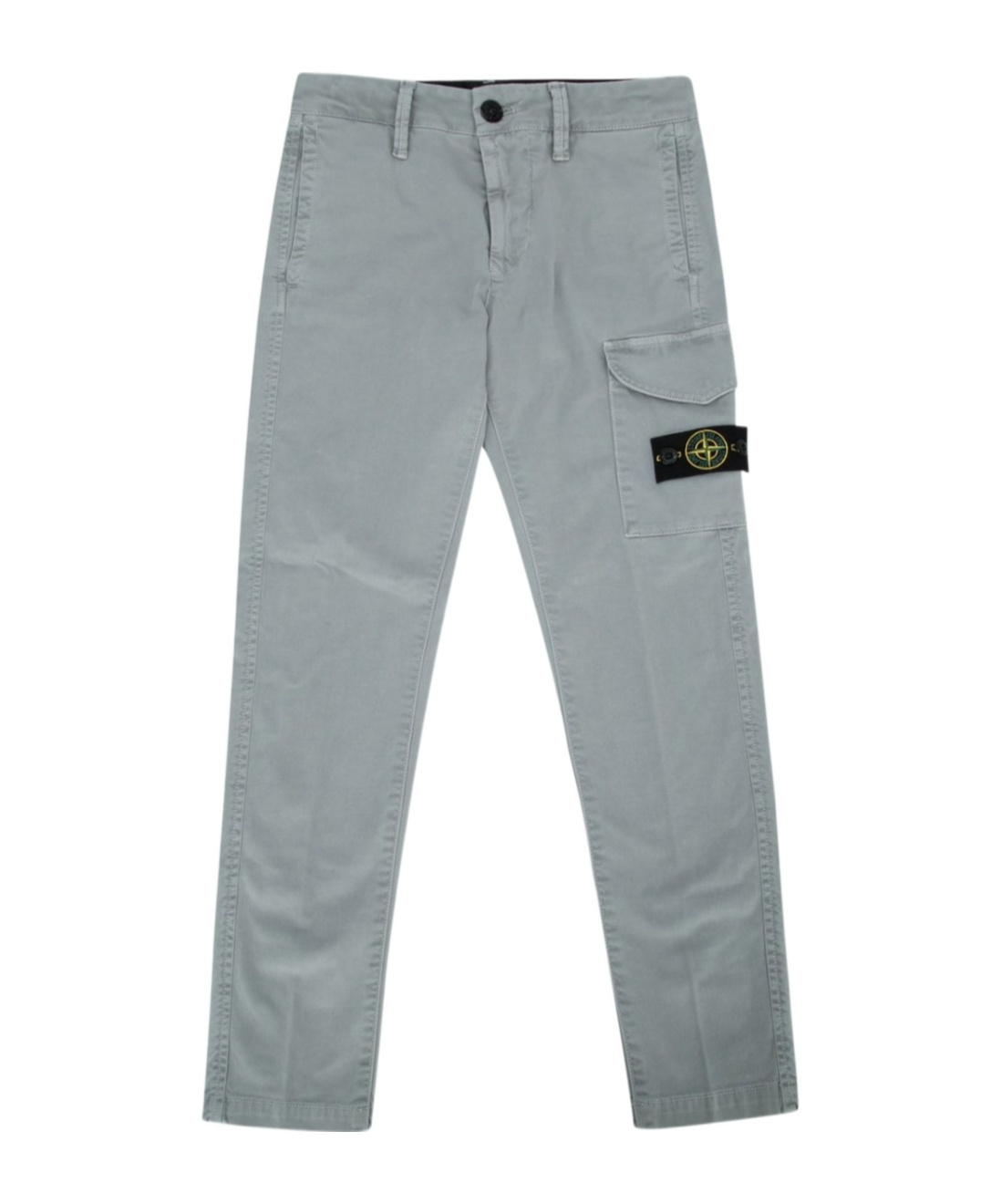 Stone Island Cargo-pocket Trousers In Gray