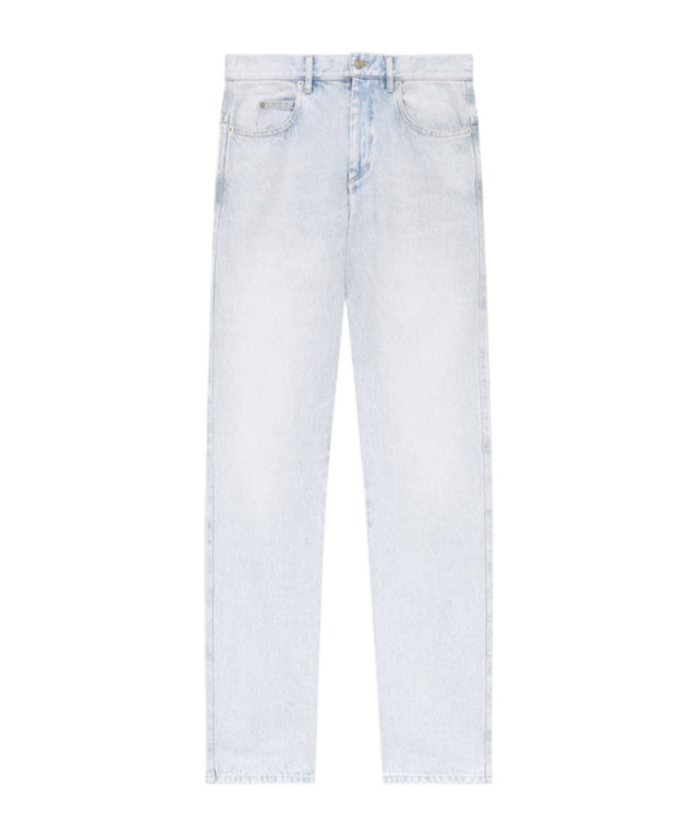 Isabel Marant Belt-loop Jeans In White