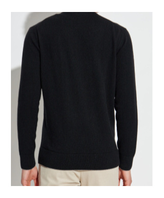 Eleventy High-neck Black Sweater