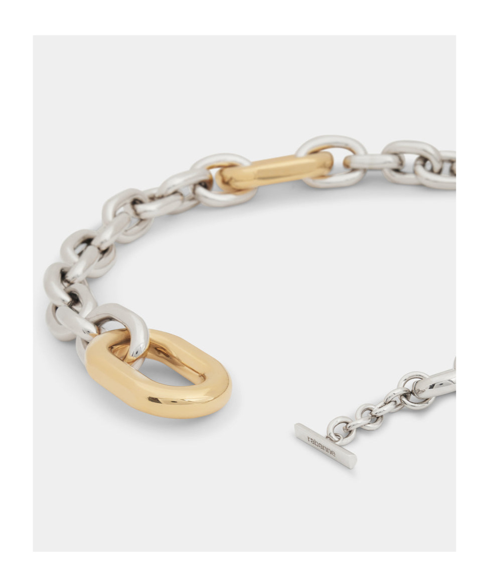 Rabanne Xl Link Belt In White