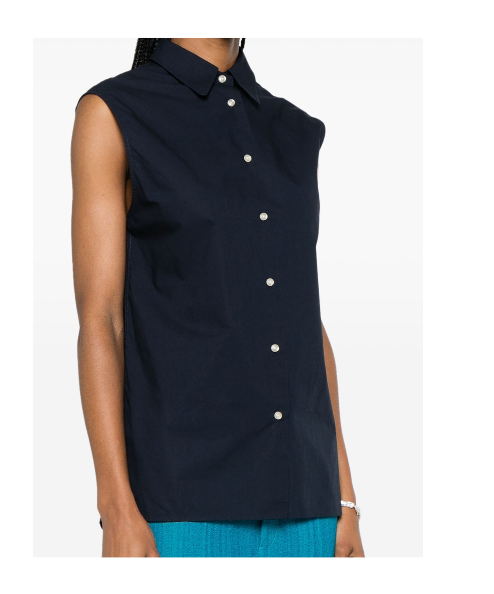Officine Generale Poplin Organic-cotton Shirt