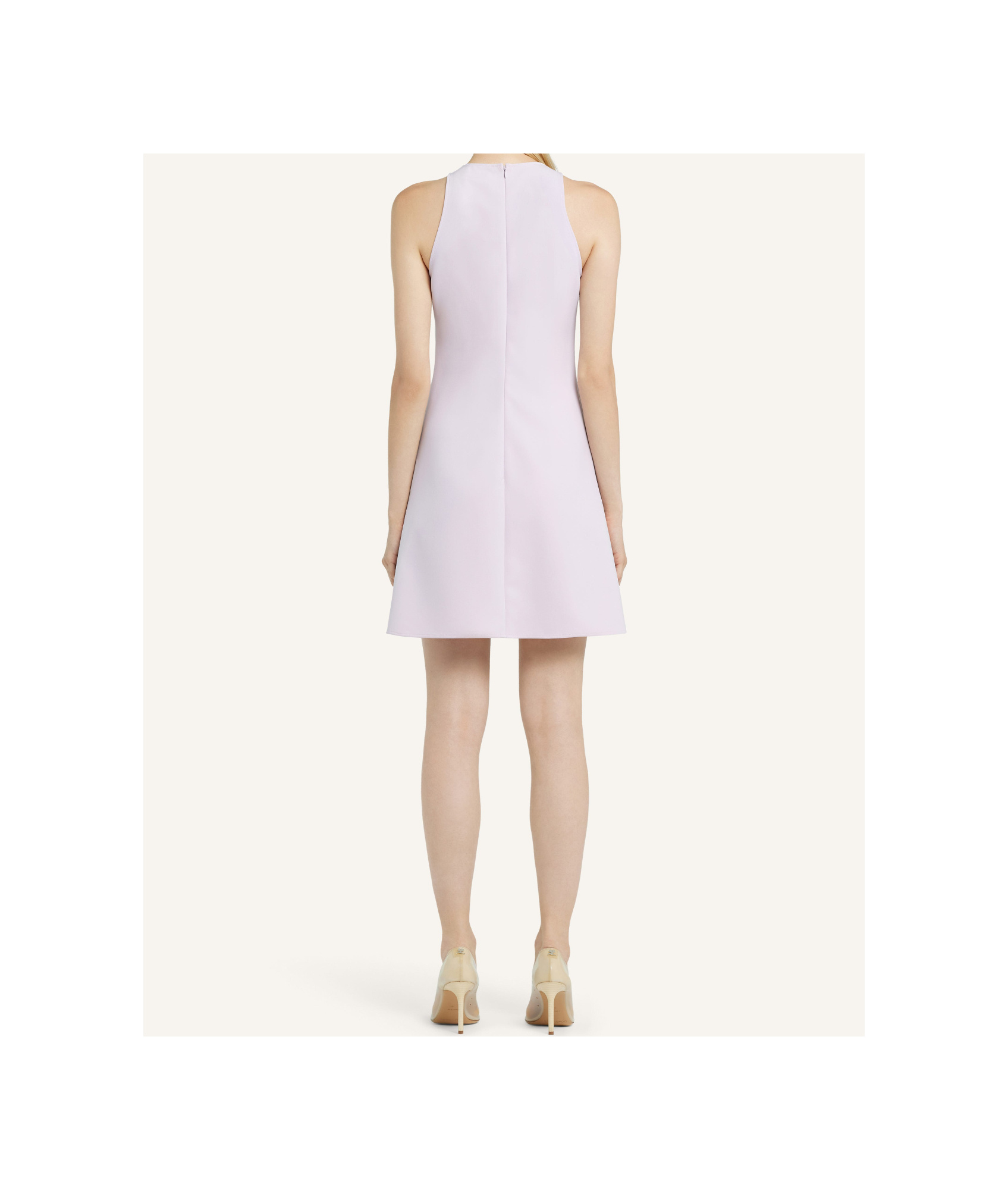 Courrèges Sleeveless Twill A-line Dress