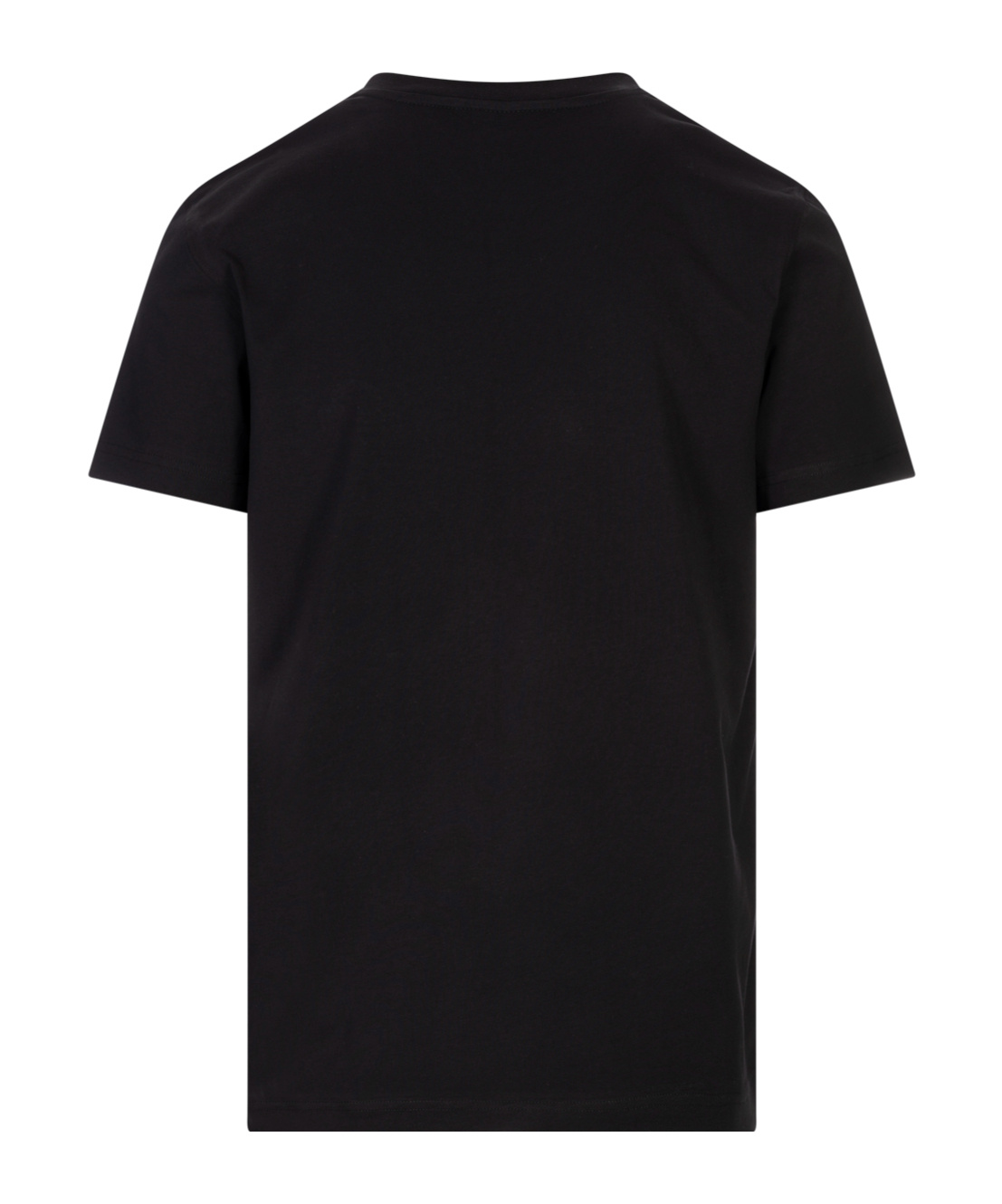 Moschino Men T-shirt With Embroidery In Black