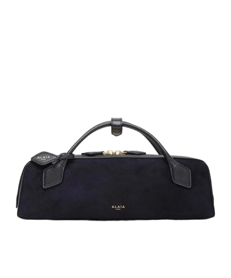 Alaïa Double Zipper Handbag In Blue