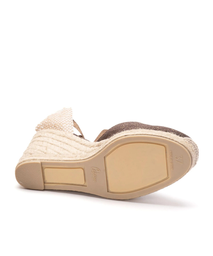 Castaã±er Almond-tipped High-heeled Sandals In Nude
