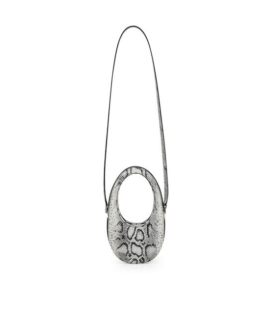 Coperni All-over Printed Crossbody Bag In Gray