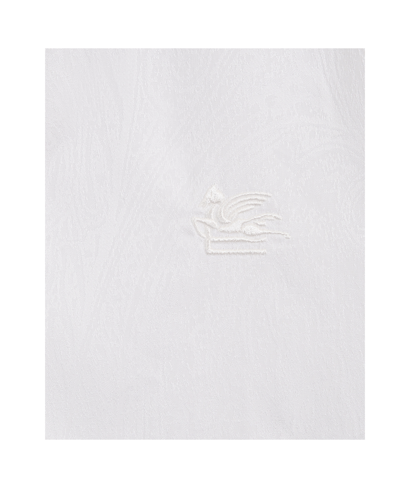 Etro Jacquard Shirt In White