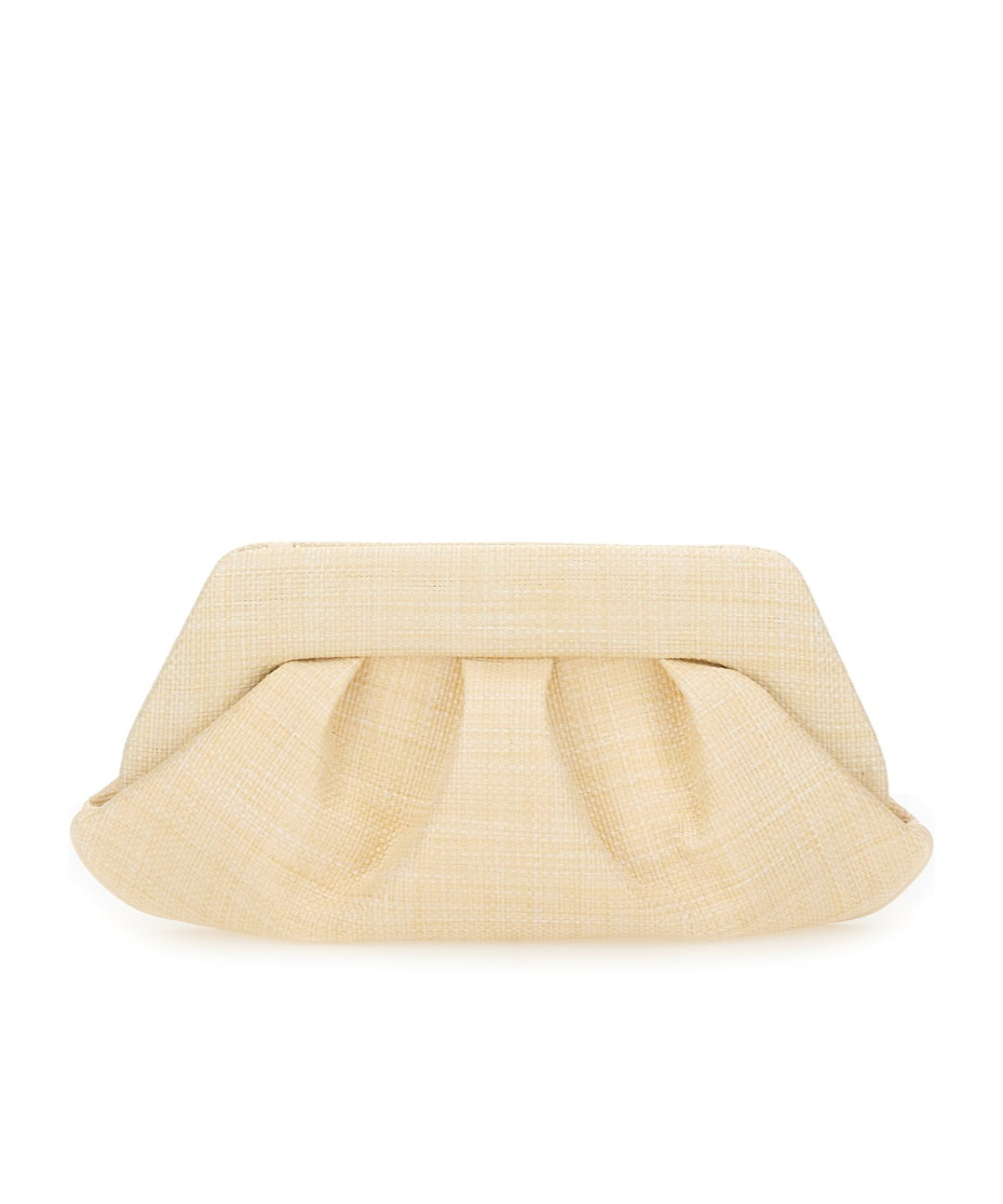 Themoirè Emera Fringe Vegan Fabric Clutch Bag