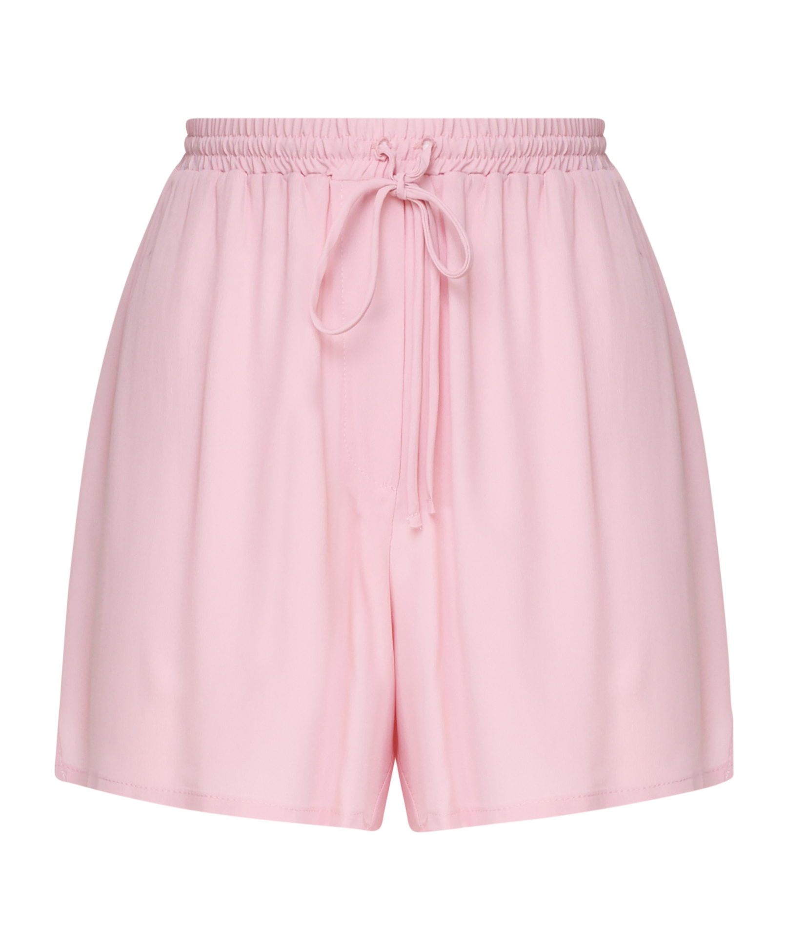 Ottod'ame Elastic-waist Drawstring Mini Shorts In Pink