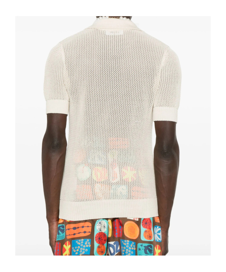 Dsquared2 Knit Polo In White