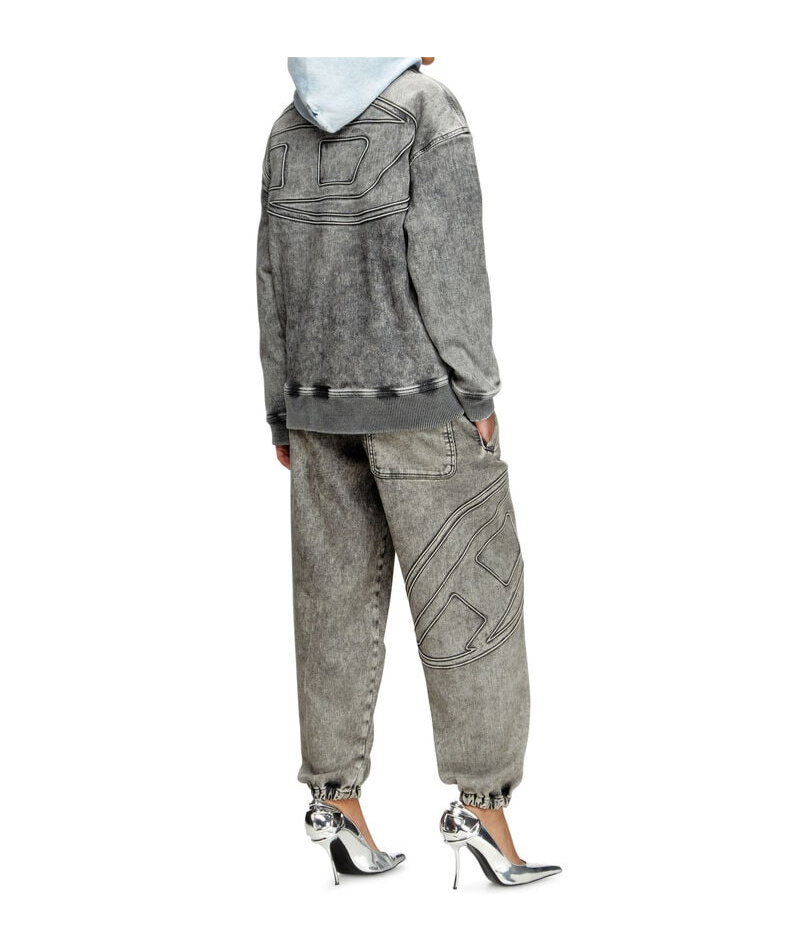 Shop Diesel D-carly-s Sport Jacket In Gray