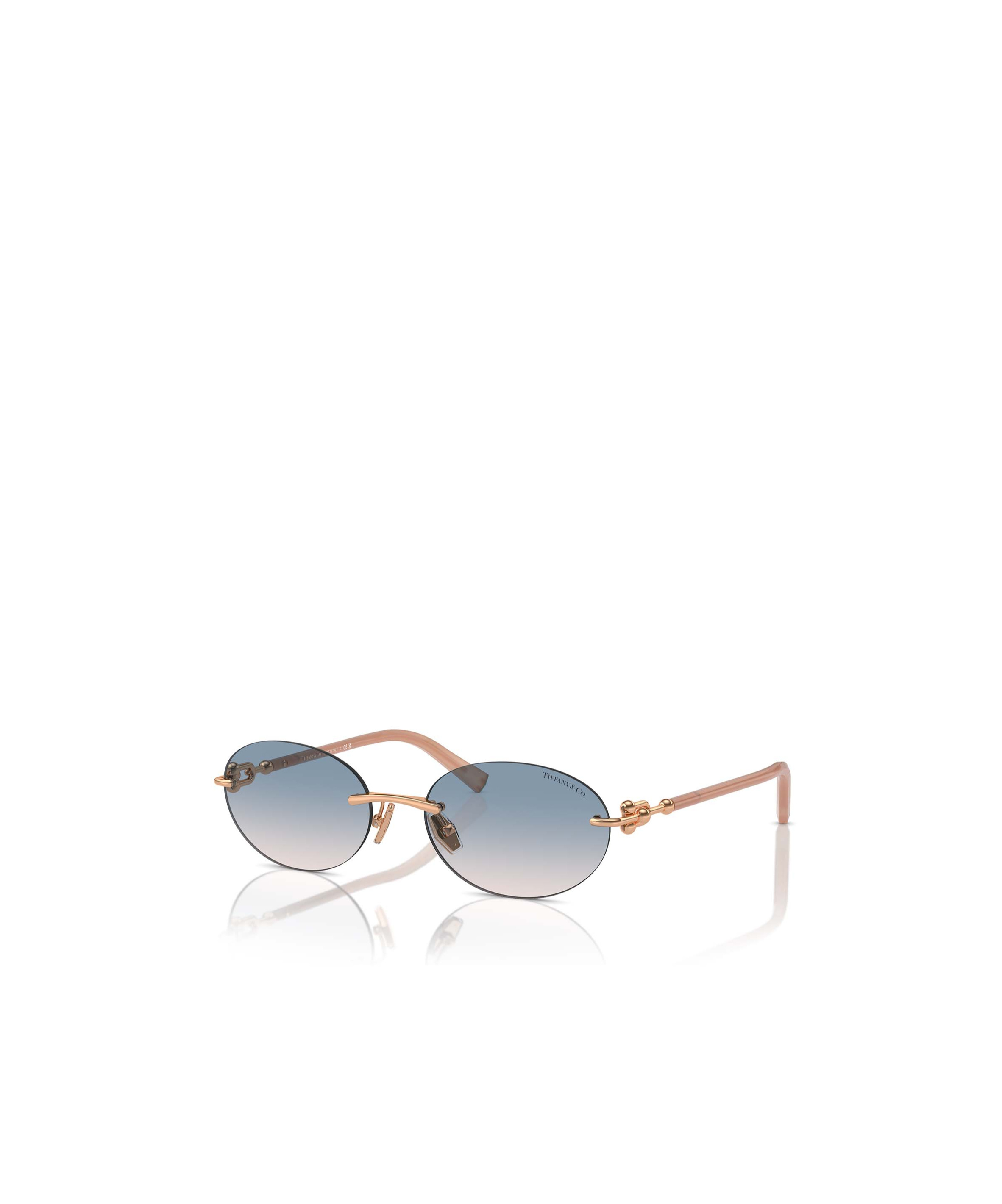 Tiffany & Co Geometric Frame Sunglasses In Multicolor