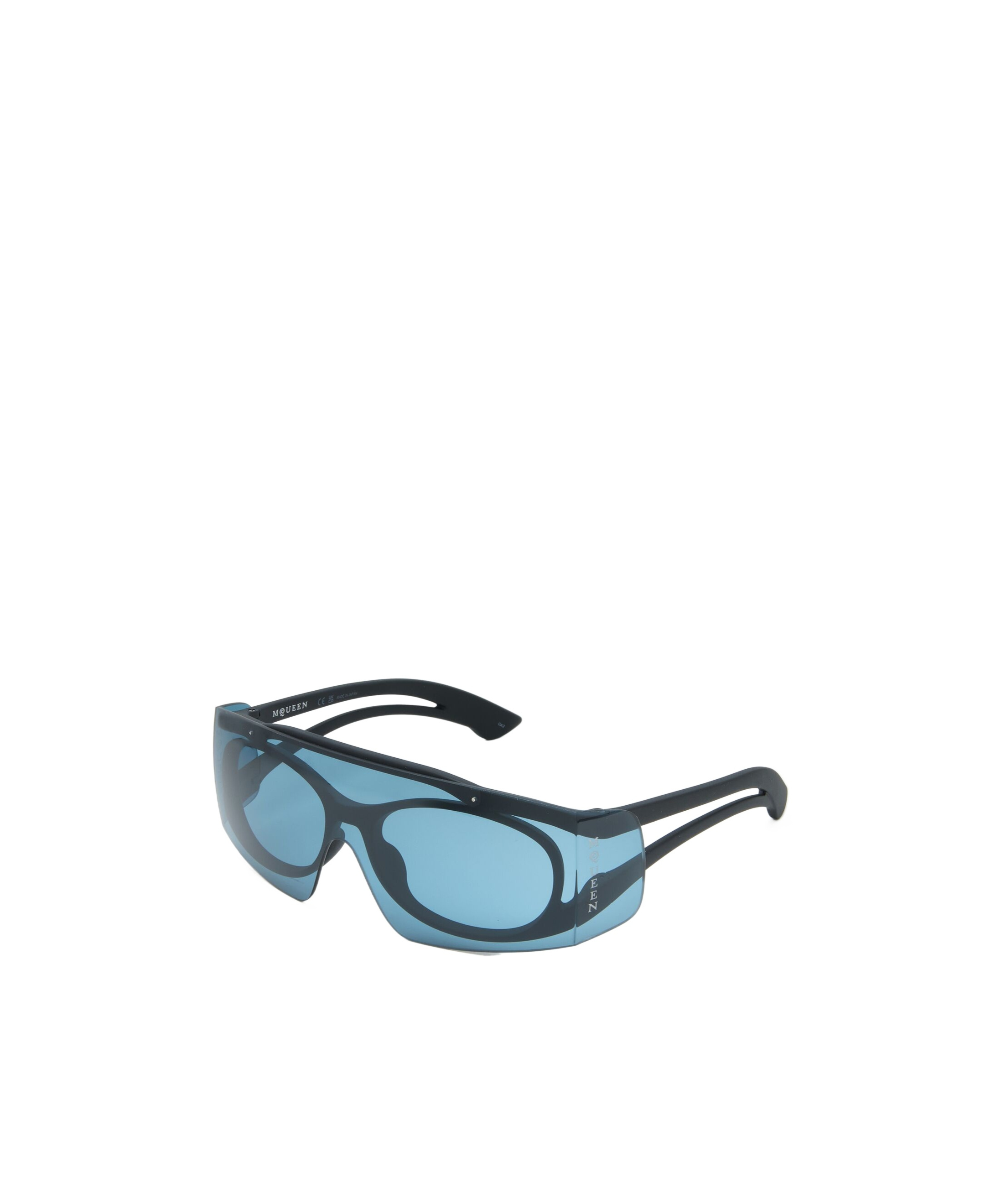 Alexander Mcqueen Two-color Sunglasses In Blue