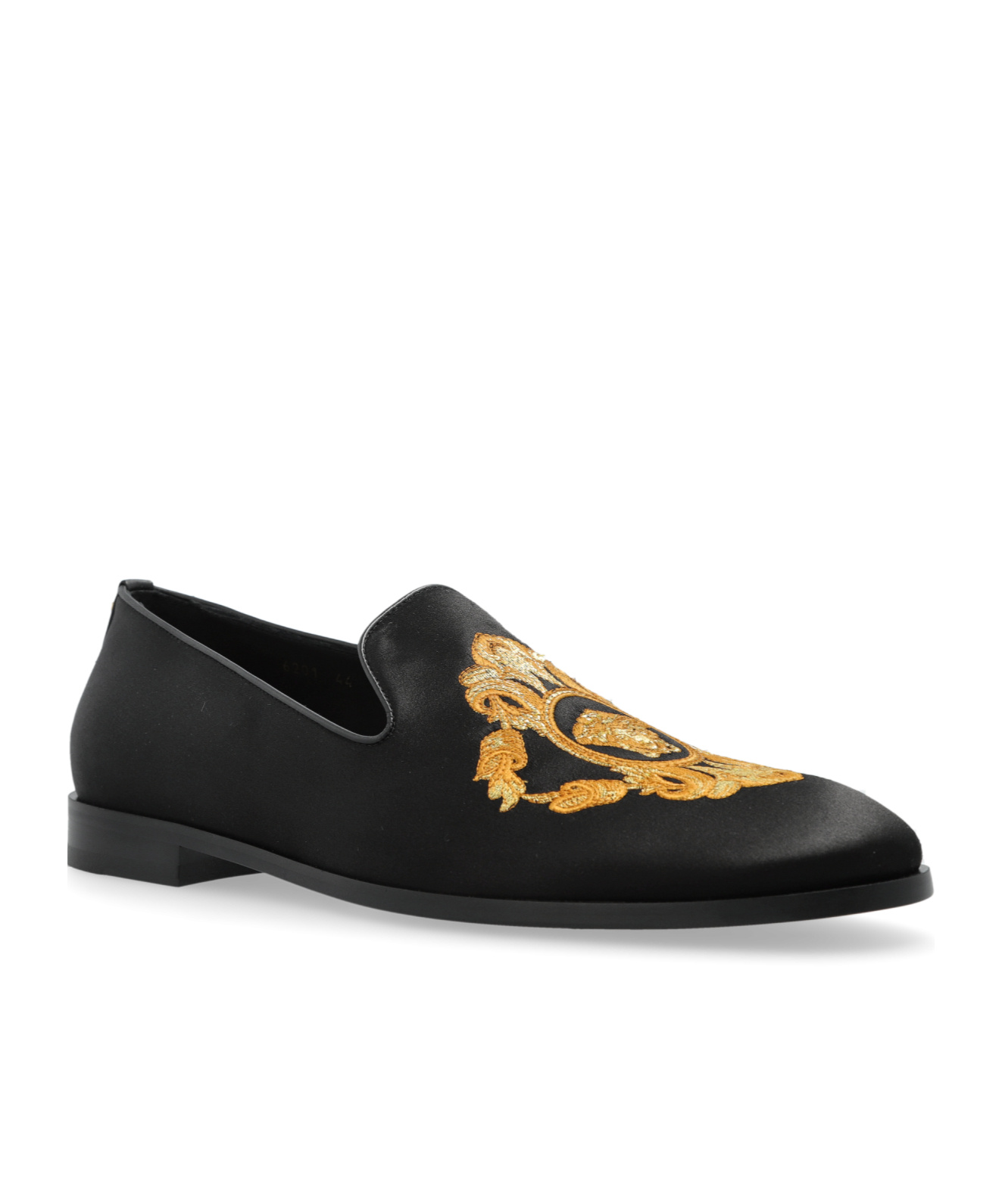 Versace Medusa Head Embroidered Loafers