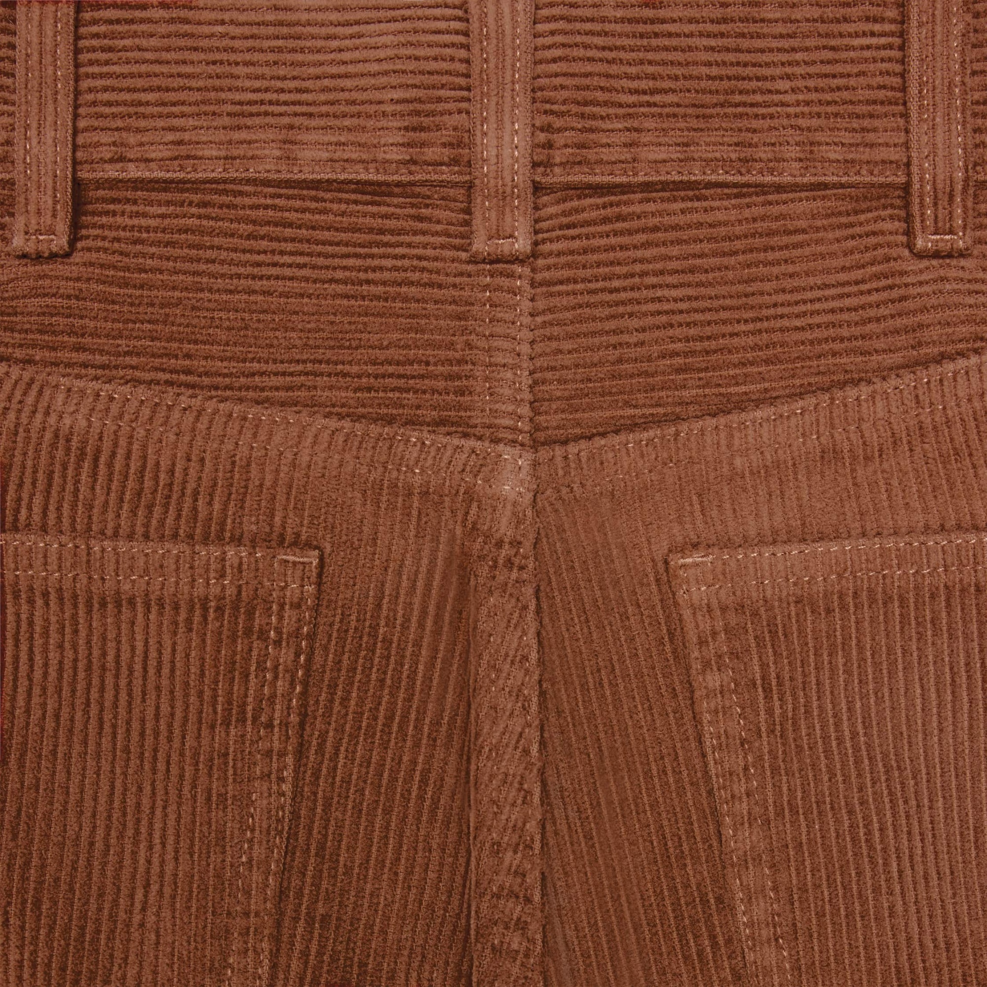 Celine Jolene Jeans In Corduroy In Brown