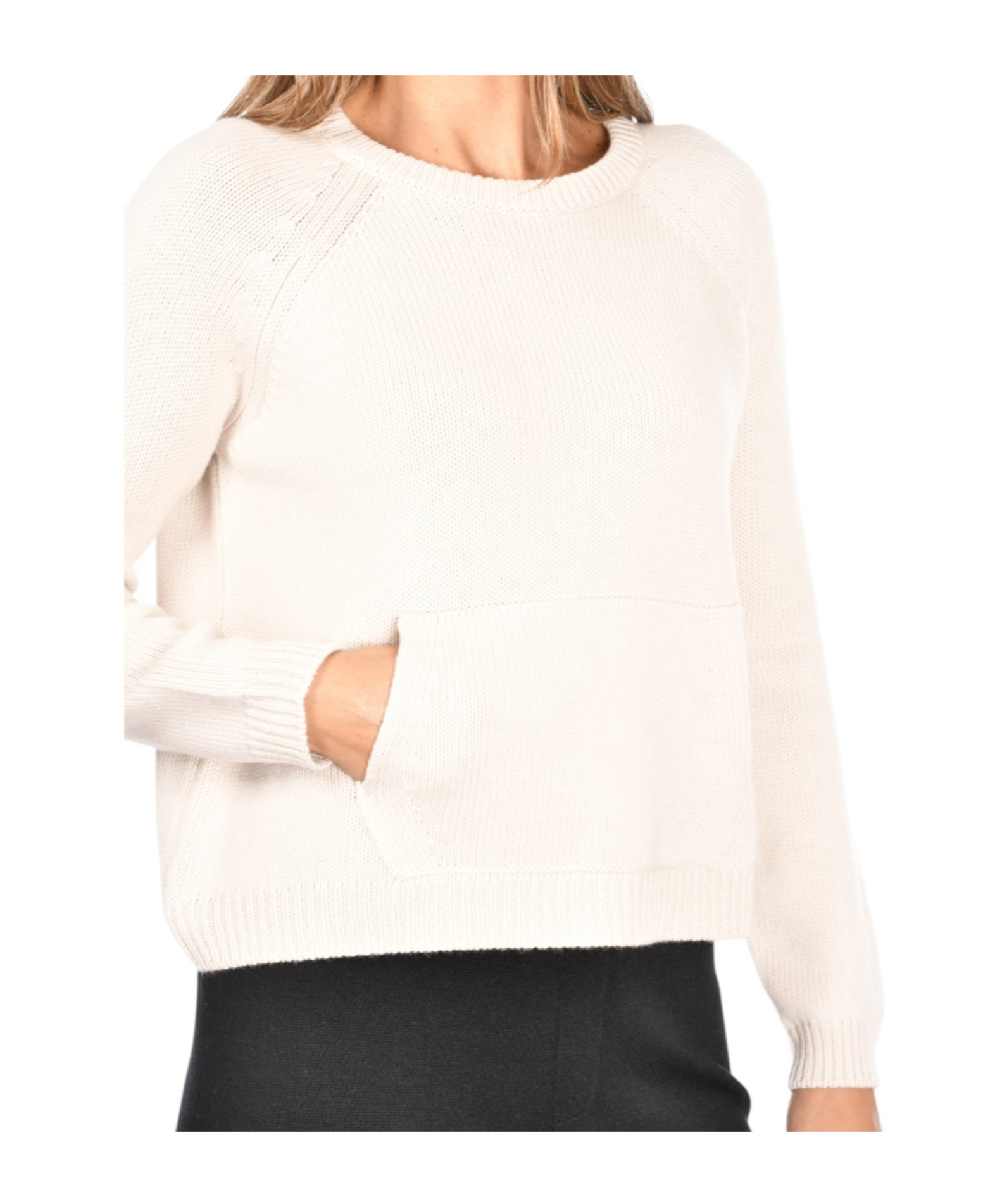 Gran Sasso Long-sleeved Sweater In White
