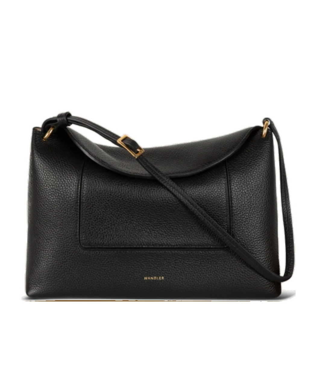 Wandler Logo Shoulder Bag In Black