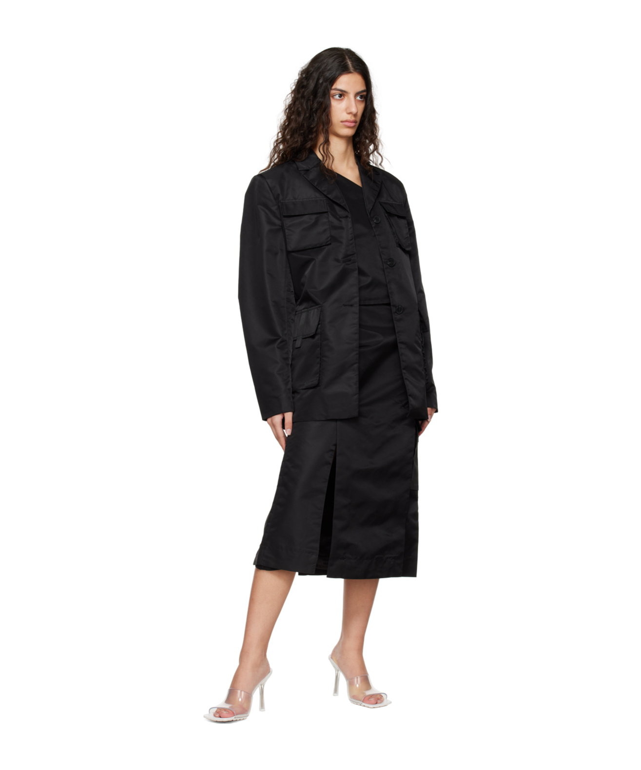 Remain Birger Christensen Patch-pocket Jacket In Black