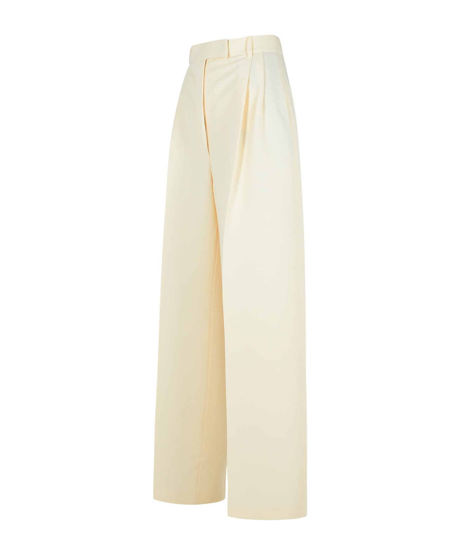 Rohe Belt Loop Casual Pants In White