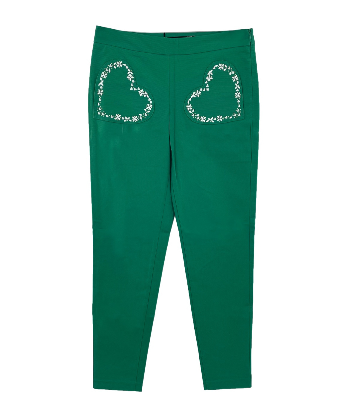 MOSCHINO HEART-SHAPED BAG CASUAL PANTS