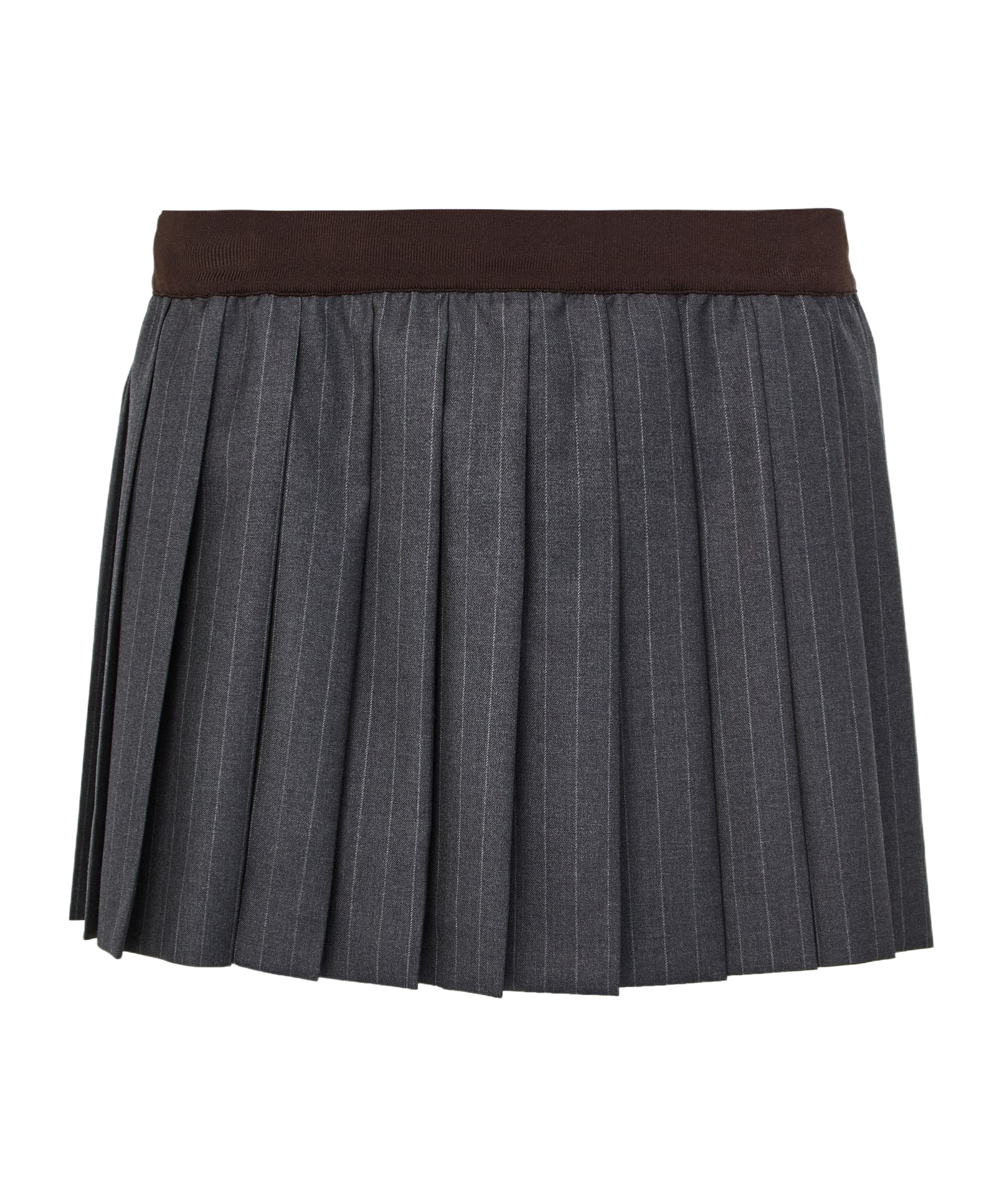 Miu Miu Pleated Skirt In Black
