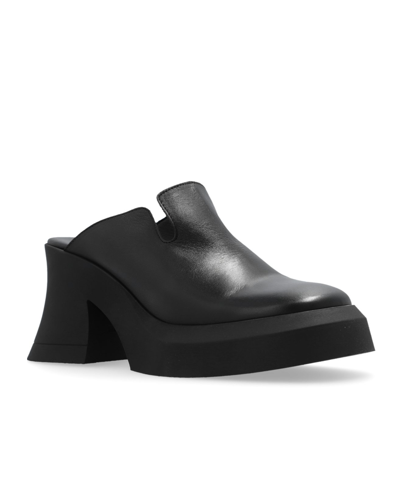 Miista Muller Shoes With Round Head In Black