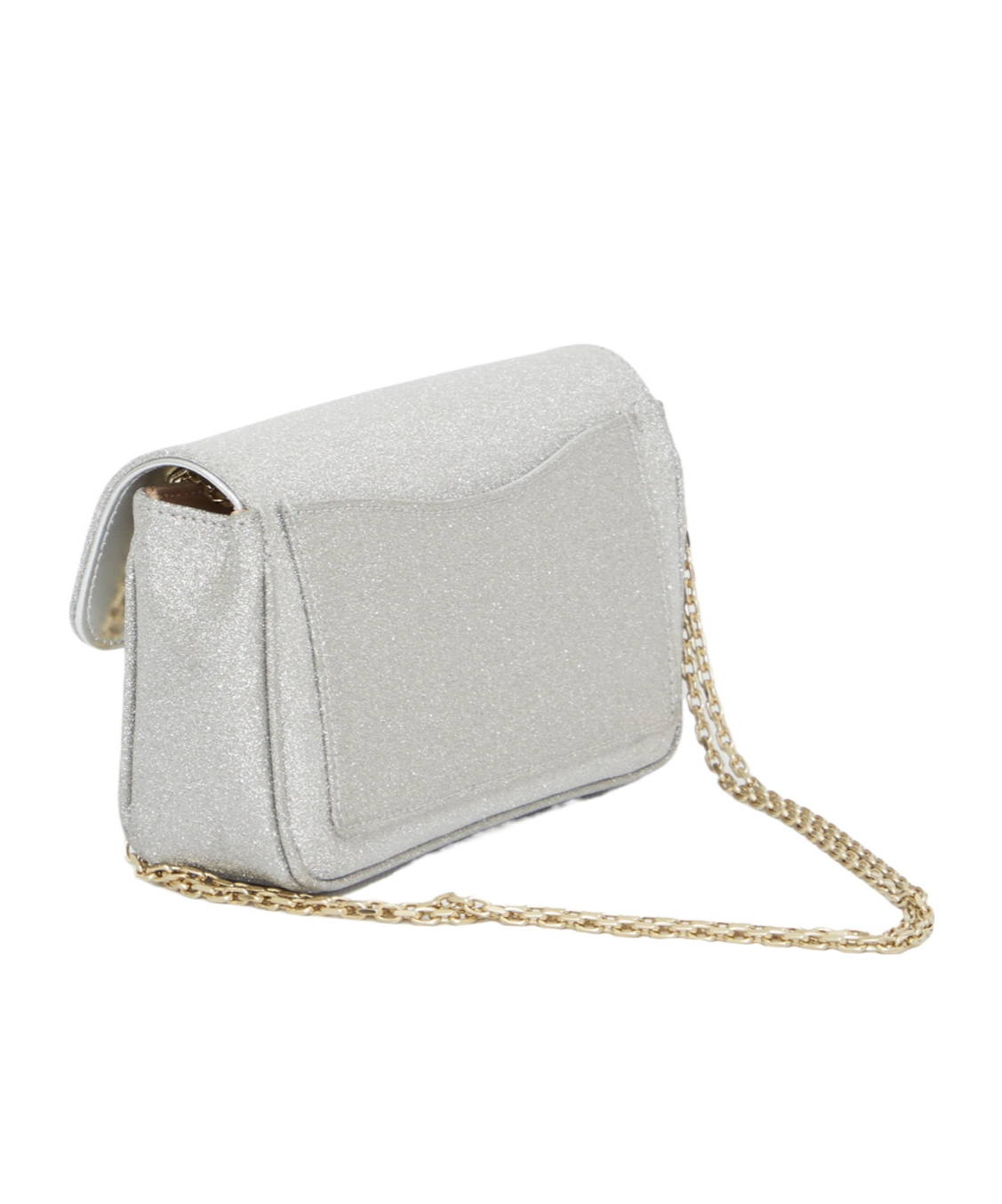 Shop Roger Vivier Flip Shoulder Bag In White
