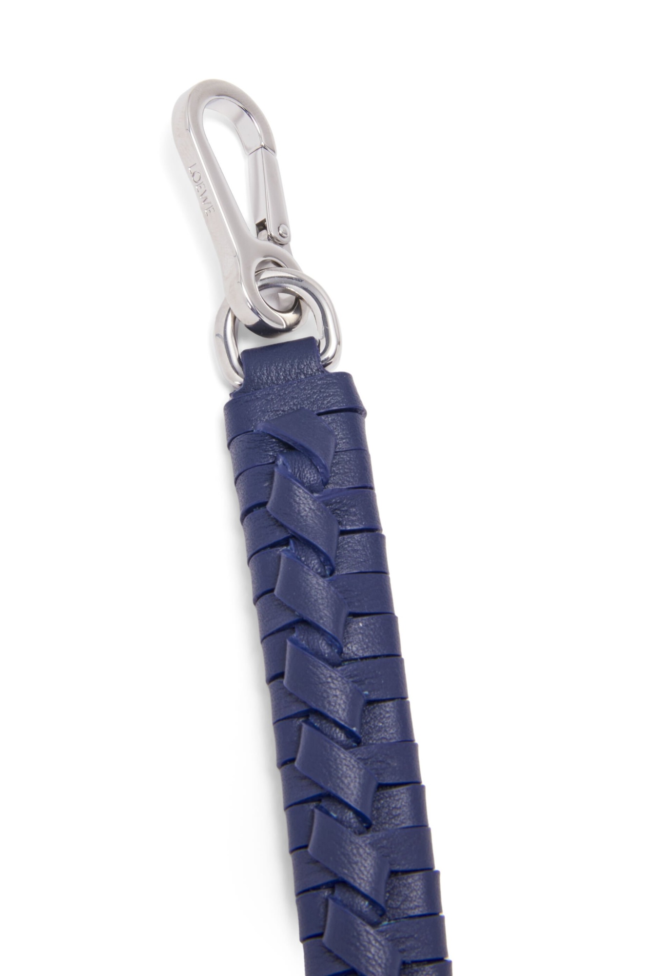 Loewe Braided Design Belt In Blue