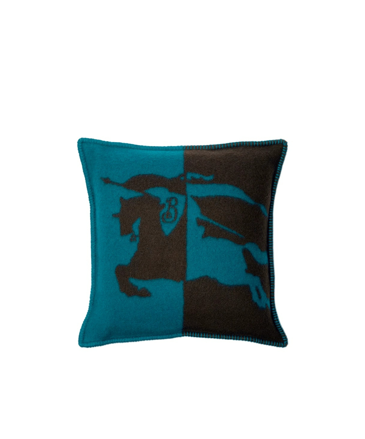 BURBERRY EKD WOOL CUSHION