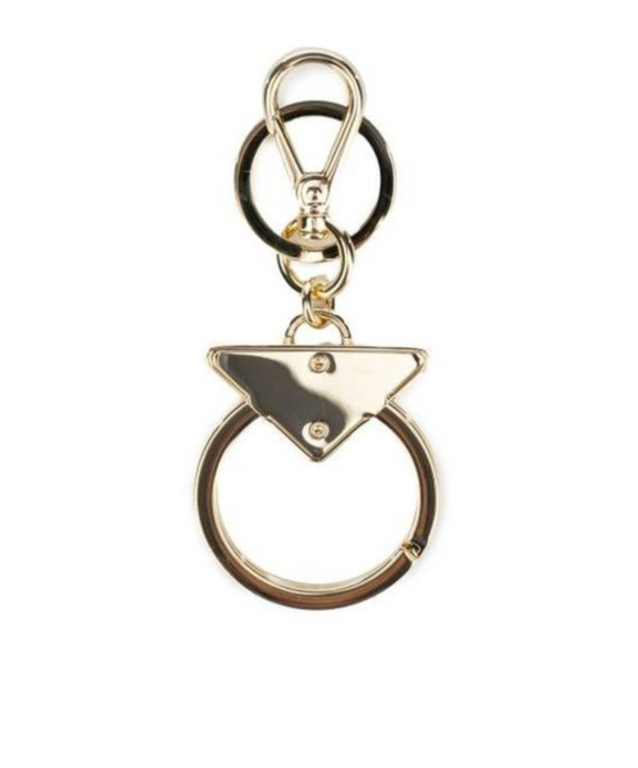 Prada Logo Keychain In Multi