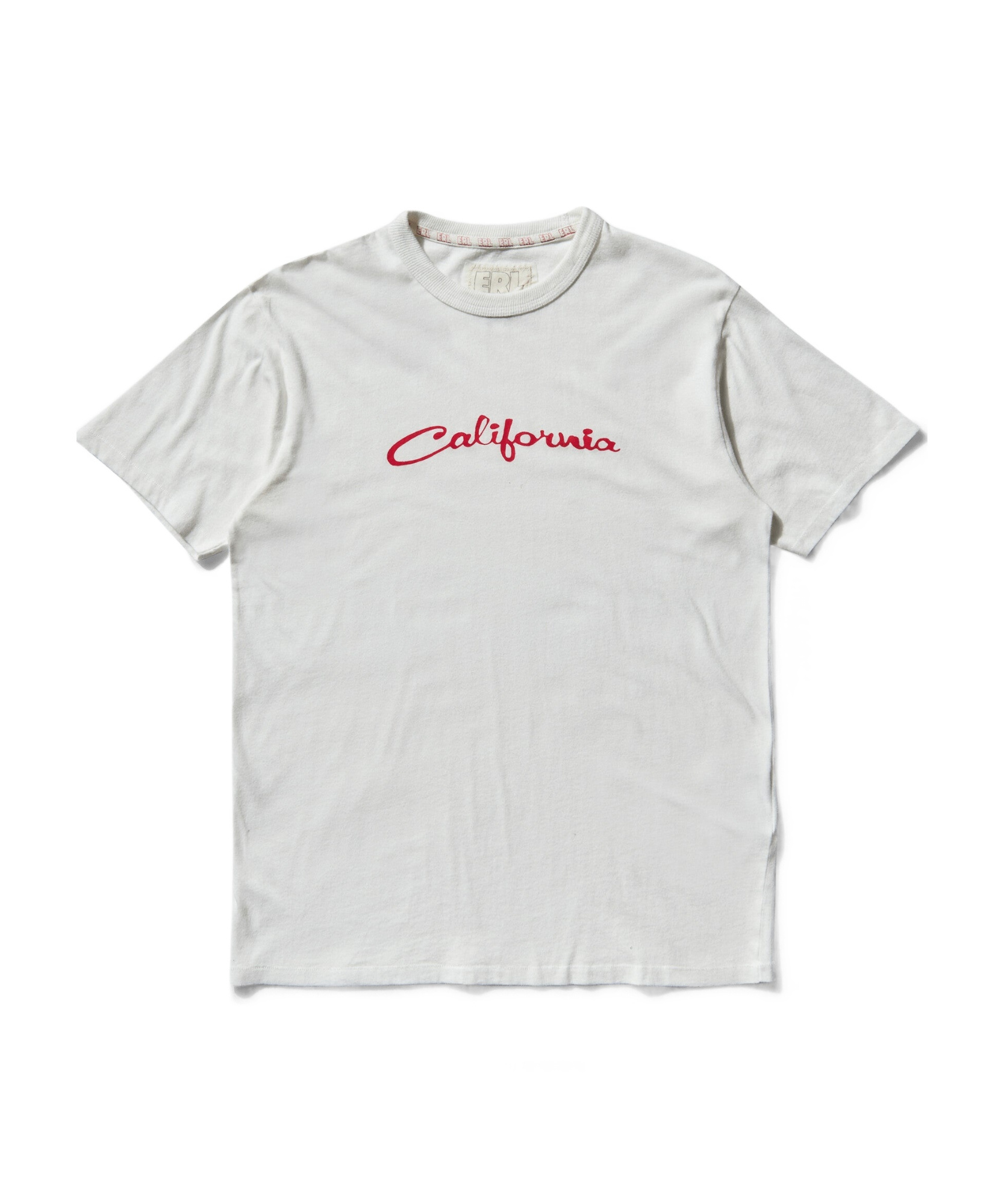 Erl Men S California Signature T-shirt In White
