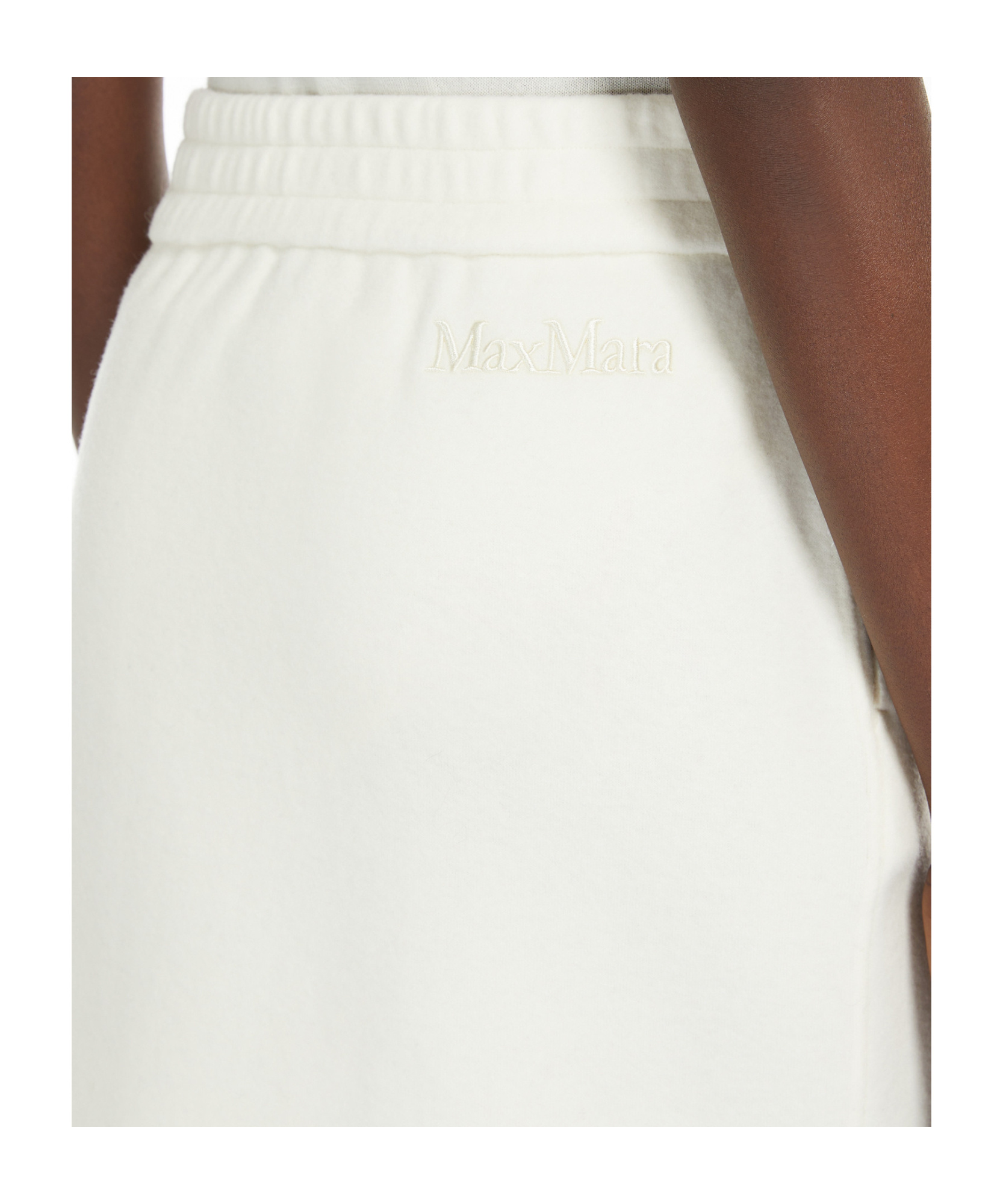 Max Mara Onagro Mini Skirt In White