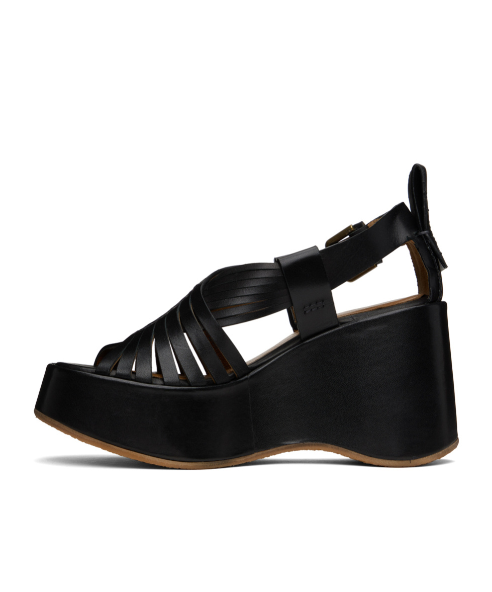 See By Chloé Thessa Cross-strap High-heeled Sandals In Black