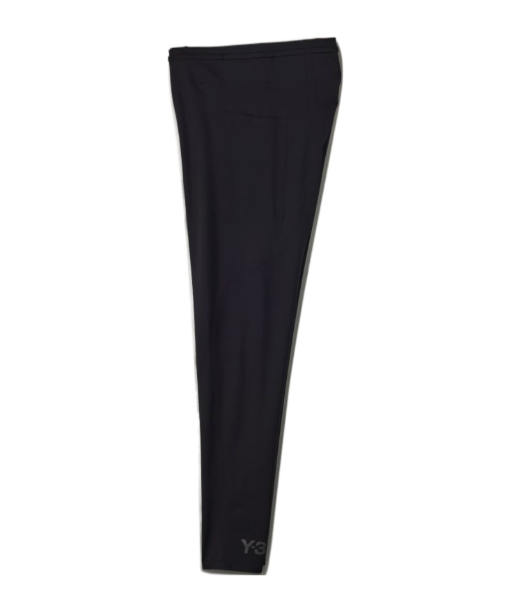 Y-3 Logo-embellished Performance Leggings In Black