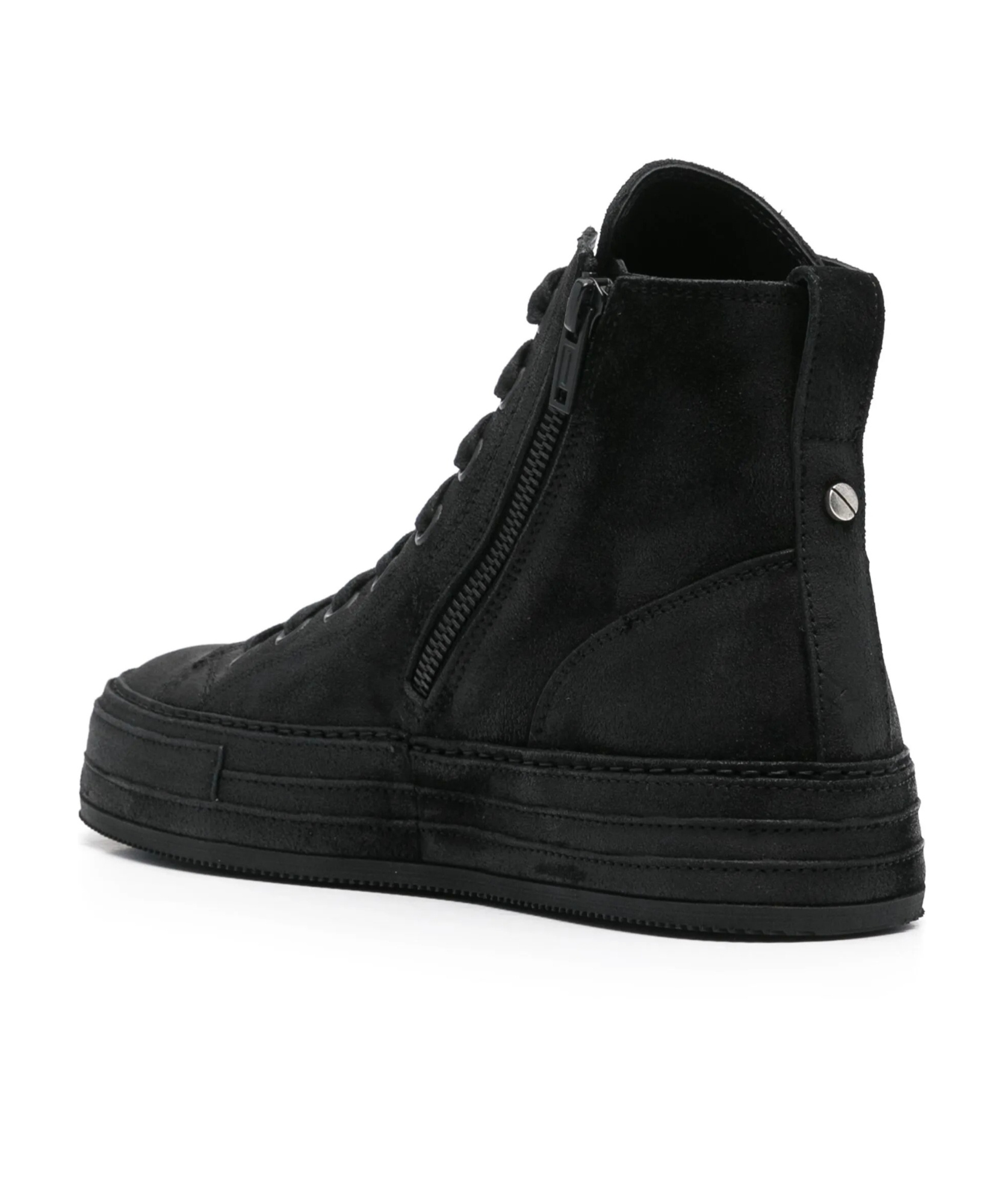 Ann Demeulemeester Woman Sneakers Black Size 6 Leather In Black