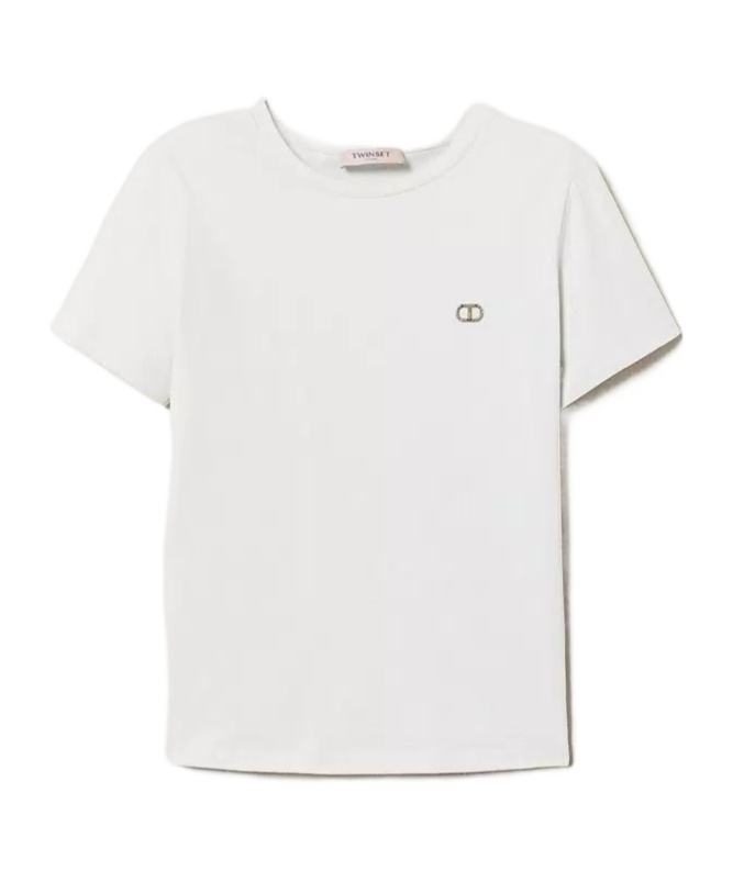 Twinset Logo-plaque T-shirt