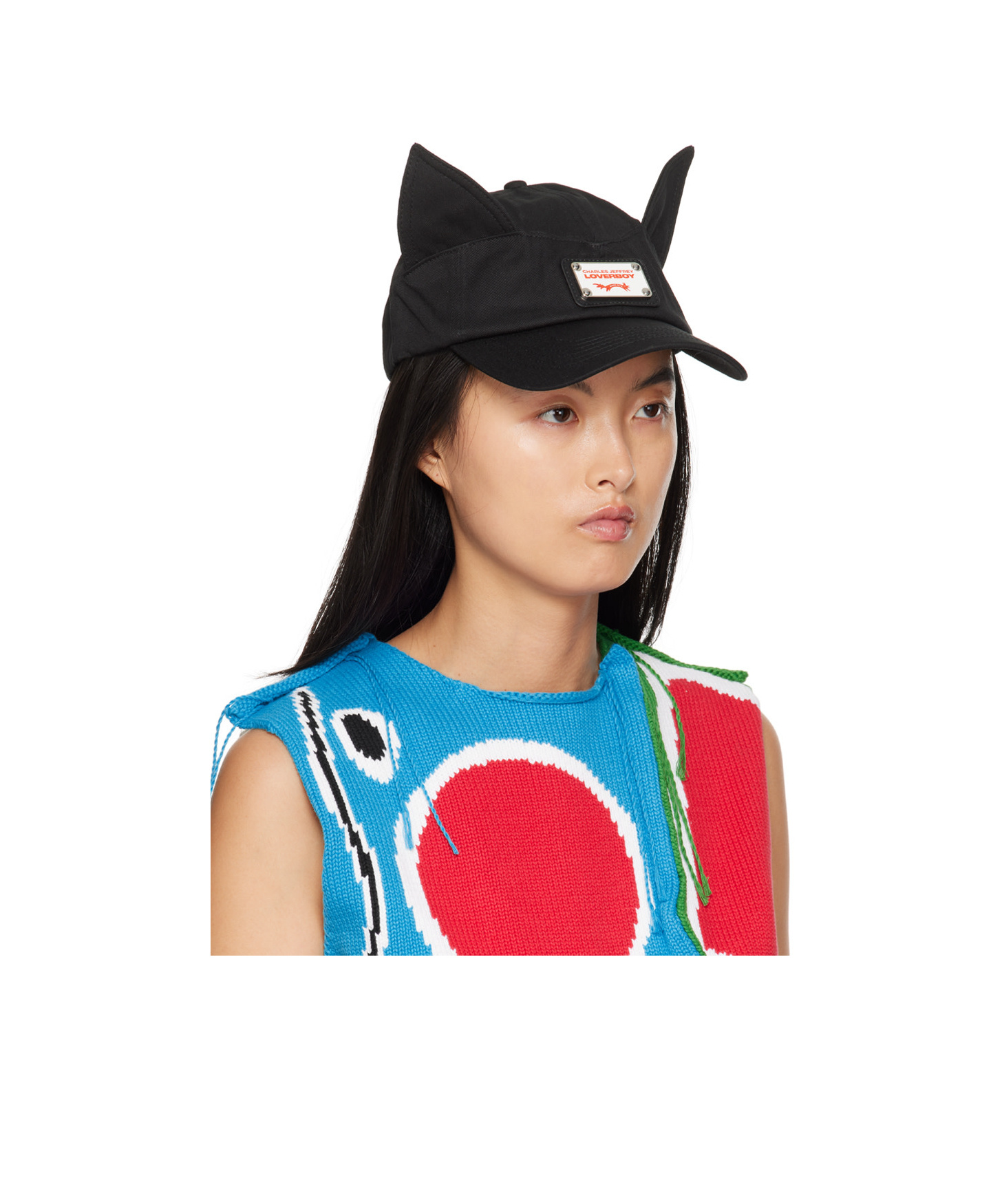 Charles Jeffrrey Loverboy Ears Baseball Cap In Multicolor
