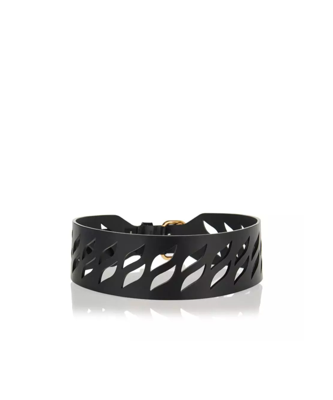 Etro Perforated Buckle Belt In Black