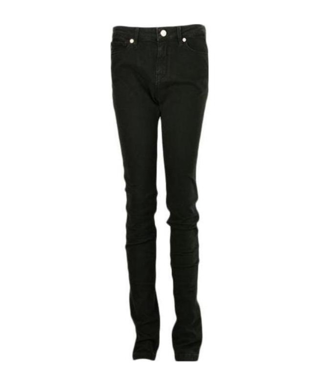 Moschino Belt-loop Jeans In Black