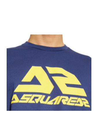 Dsquared2 Short-sleeved T-shirt In Blue