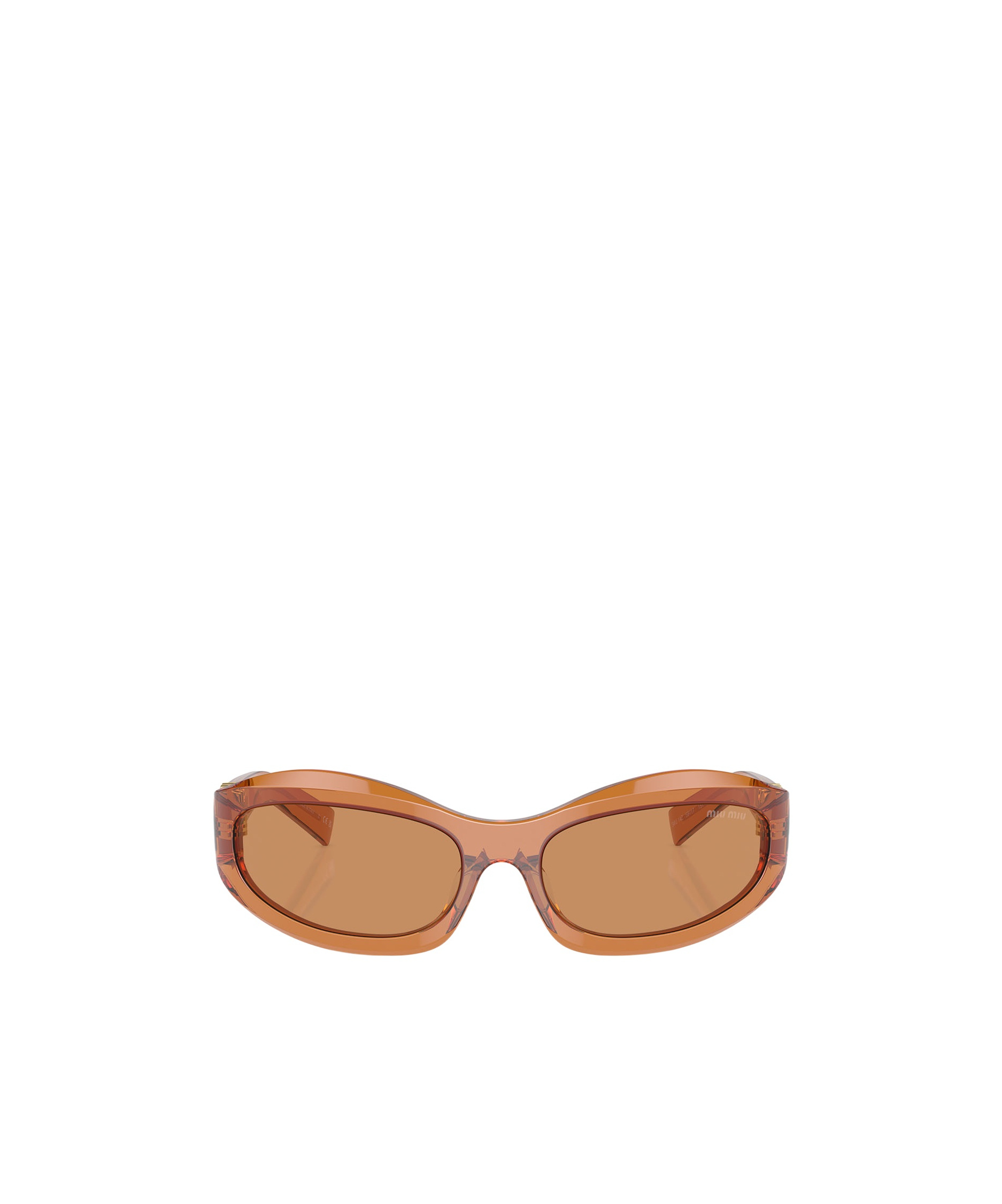 Miu Miu Full Frame Sunglasses In Nude
