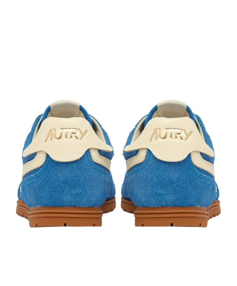 Autry Windspin Sneakers In Suede And Kyoto Leather And Rutabaga