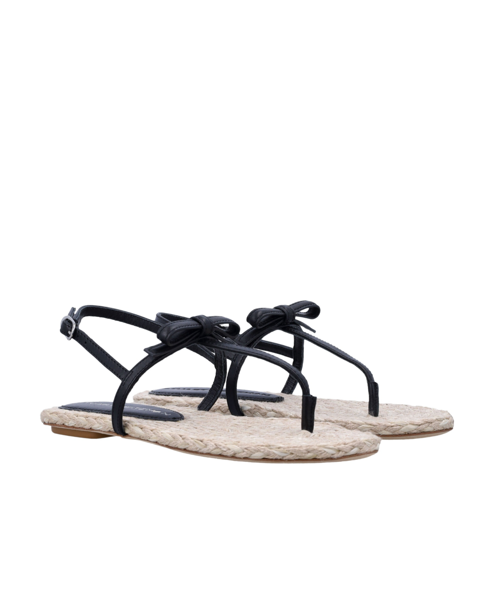 Stuart Weitzman Felicity Espadrillas Thong Sandals