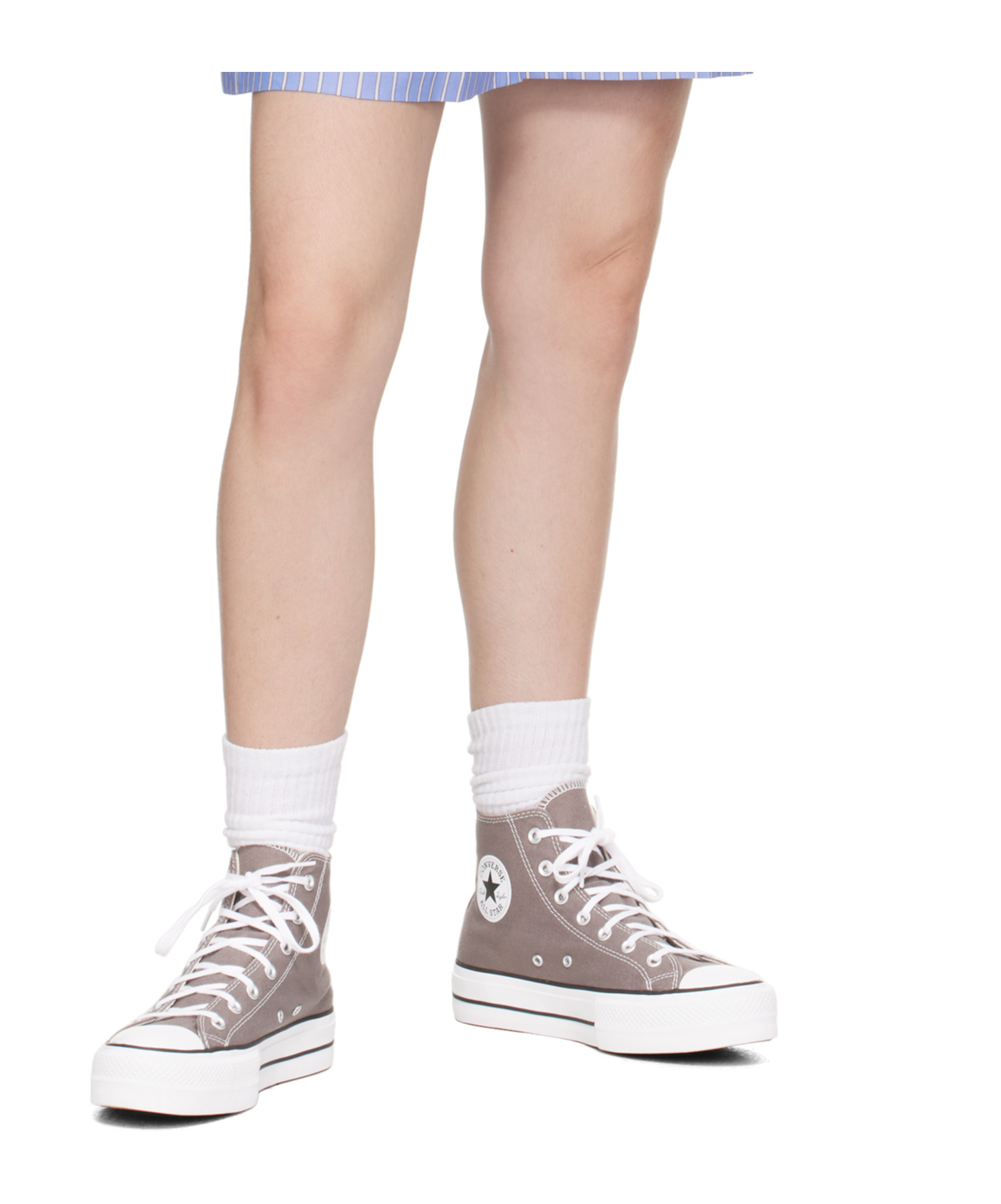 Converse Chuck Taylor All Star Lift Platform High Top Sneakers In White
